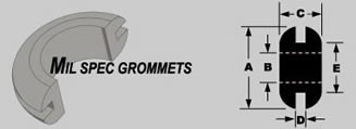 Rubber Molded Parts - Grommet AN-931